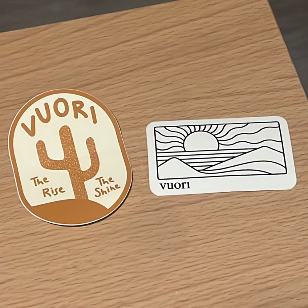 Vuori Decal Stickers (sun, beach, cactus)